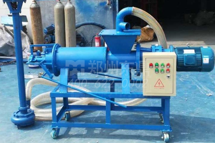 畜禽糞便固液分離機(jī)適用于對養(yǎng)殖場牛糞沼渣、雞糞、豬糞等物料進(jìn)行脫水預(yù)處理